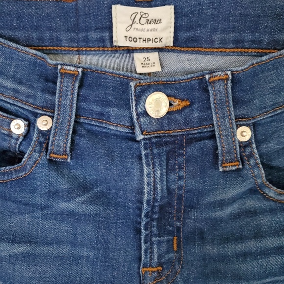 J Crew Toothpick Jeans - Picture 5 of 8